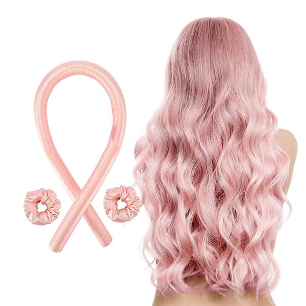 Lockkit - Locka håret utan värme Rosa