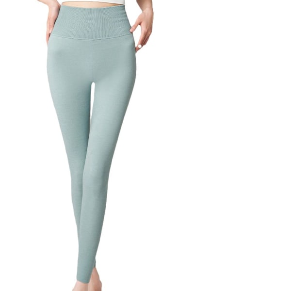 Damfodrade leggings med hög midja, mjuka och stretchiga varma vinterleggings som passar 85~105 pund Danqing