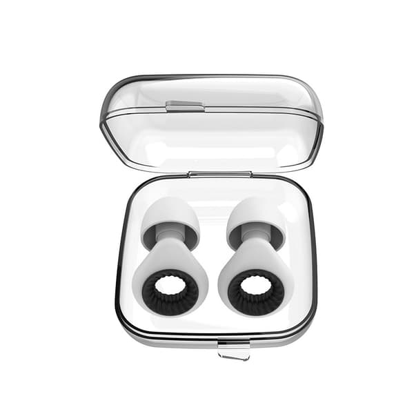 Melua vaimentavat korvatulpat Black+White