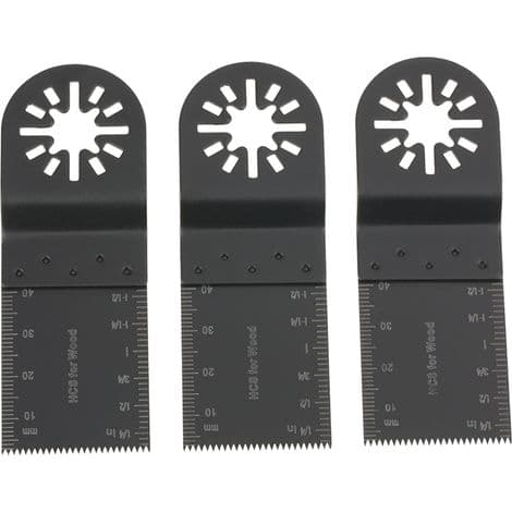 20 multifunksjonelle oscillerende sagblader, 34 mm, for presis kutting og renoveringsarbeid