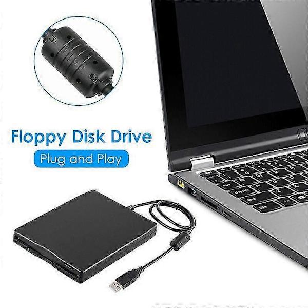 USB Floppy Disk Drevlæser 3.5In til 7 8 2000 XP Vista PC