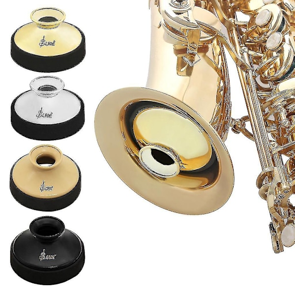 Alto Saxofon Ljuddämpare Stum Mute Saxofon Musik Reducerar Brus Gadget