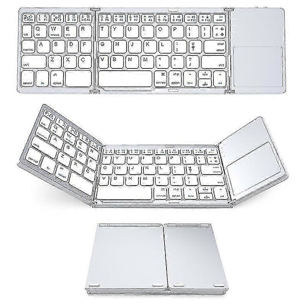 Mini Sammenleggbart Tastatur For Telefon Og Nettbrett