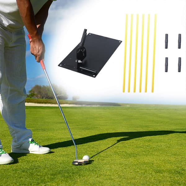 Golf Alignment Stick Sæt Golf Swing Træningshjælp til Kvinder Udendørs Driving