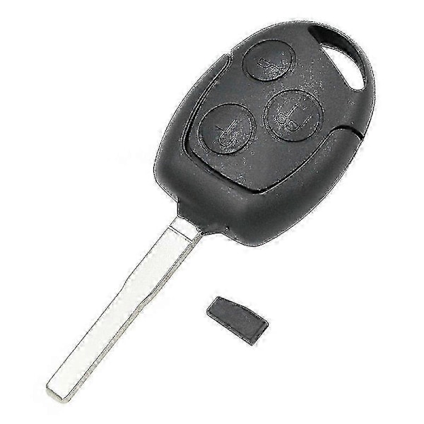 3-knapps fjärrkontroll till bilnyckel 433Mhz för Ford Focus Fiesta Fusion C-Max Mondeo Galaxy C-Max S-Max med 4D63-chip HU101 Yalo
