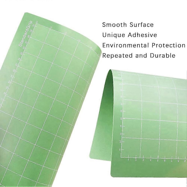 8-pack Skärmatta för Cricut 12X12 tum StandardGrip Självhäftande Hållbar Matta för Cricut Explore