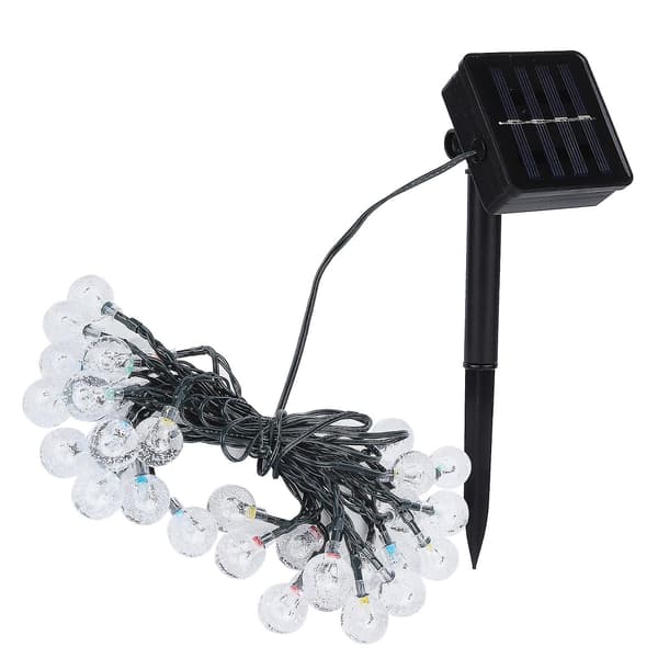 5m 30 LED-chips Solcelled Lysstreng Til Have Landskab Julepynt Farverigt Lys 1