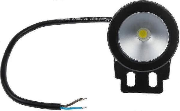 10W 12V IP68 Vandtæt Sort Undervands Flood Light til Pool Dam Belysning, Kold Hvid