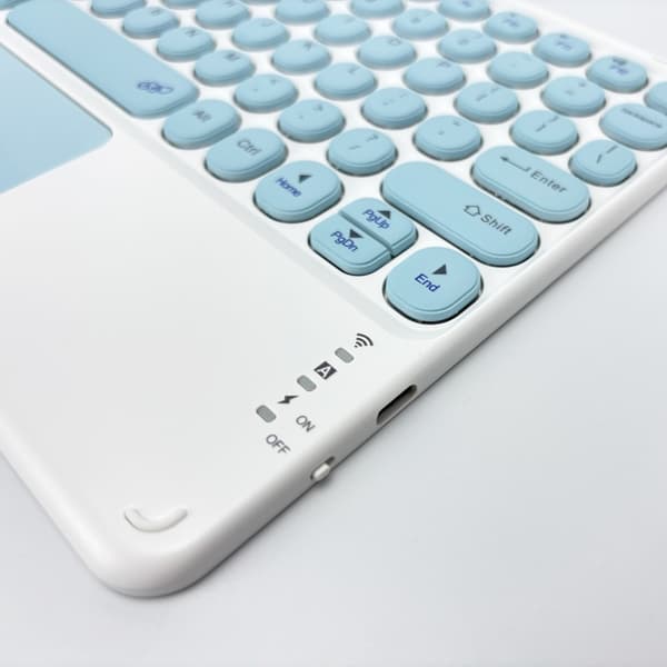 Bluetooth-tastaturdeksel for Samsung Galaxy Tab S9+ Blå
