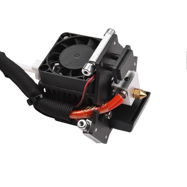 FLSUN 3D Printer Dele V6 Hot End Kit 1.75mm Filament 0.4mm Messingdyse 24V Køleventilator til Q5 3D Printer