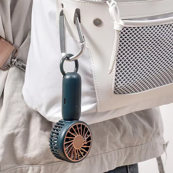 Bærbar Mini Ventilator, Håndventilator, Personlig USB Bordventilator Håndholdt Ventilator pink