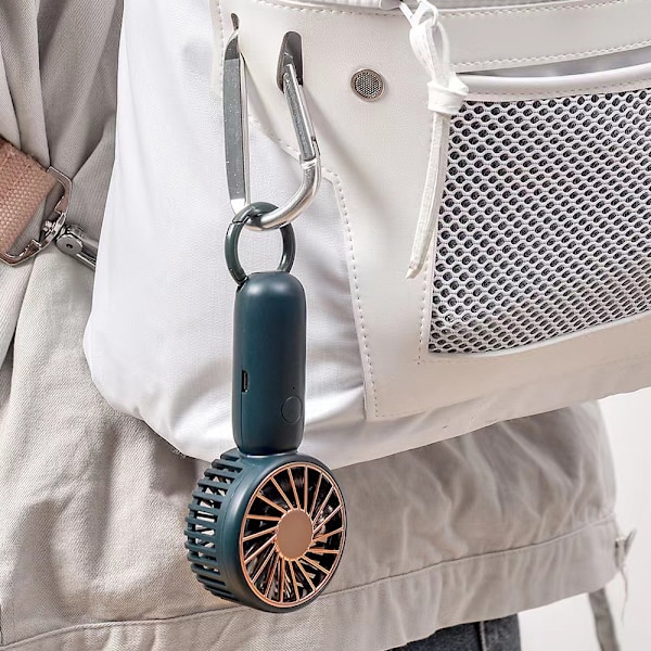 Kannettava Mini Tuuletin, Käsituuletin, Henkilökohtainen USB Pöytätuuletin Käsituuletin vihreä