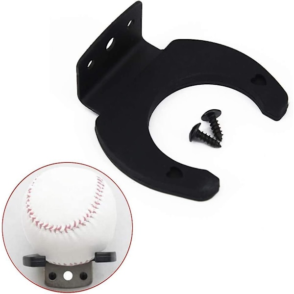 Baseball Bat Hooks, Væghængt Baseball Bat Stativ Display, Vertikal Tennis/Mikrofon/Softball Racket Holder Stativ Display
