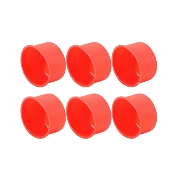 12 stk. Mini Kageforme 4 Tommer Rund Bageform Non-Stick Silikone Bageform Bageplade Genanvendelig