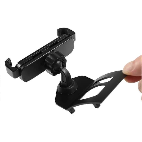 Til X3/x4 2011-2016 Aluminium Legering Bil Center Mobiltelefon Holder Tilbehør Sort