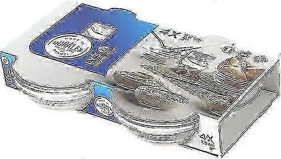 Duralex Sett med 4 Lys Runde Stableboller 7,5 cm Selskaper Grillmat Desserter Blanding Dipp