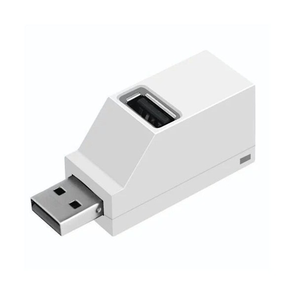 Portabel Multi-Interface Hub Splitter USB3.0 Hög Hastighet Hub Svart