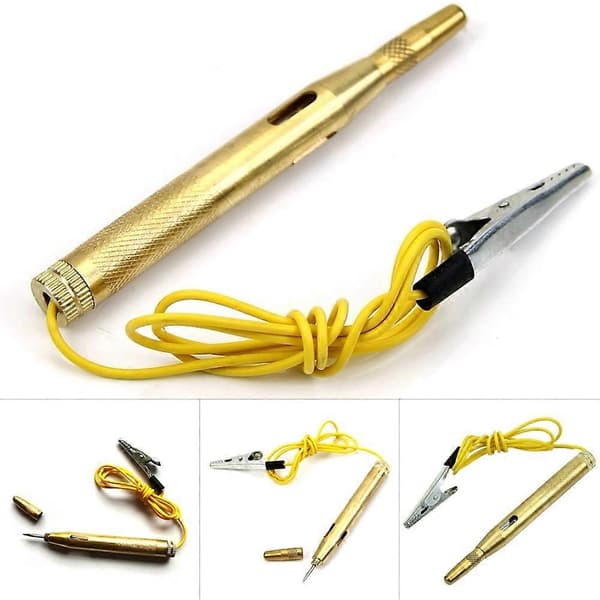 Biltester for lys 6V 12V 24V Elektrisk tester for bil Testlampe Probe Reparasjon