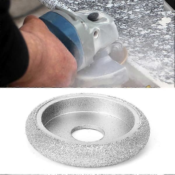 7,3 cm Brazed Diamantslibeskive Rom Slibeskive til Sten Keramik Glas 1,5 cm
