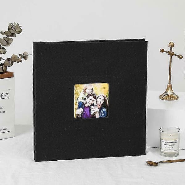 Foto Scrapbog til Bryllup// Linned Cover DIY til S Dag Ms-Yogu