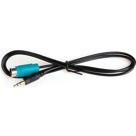 ALPINE KCE-236B 3,5 mm:n lisäsovitin PSP- ja MP3-soittimille