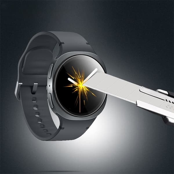 High Aluminum Positioning Screen Protector for Samsung Watch 8 40mm - Transparent (2-pack)
