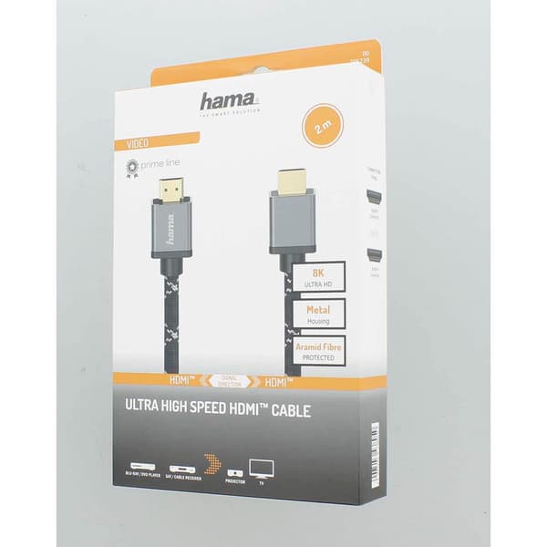 HDMI Ultra High Speed 8K 48 Gbit/s metallikaapeli 2,0 m