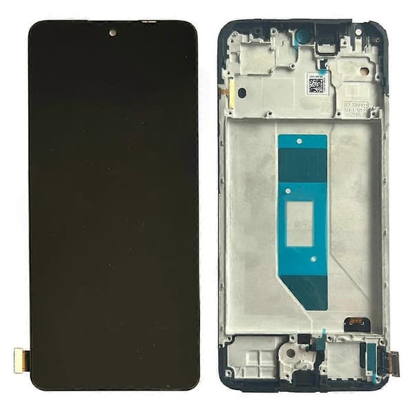 Til Xiaomi Redmi Note 14 4G Grade C LCD-skærm og digitizer-enhed + rammedel