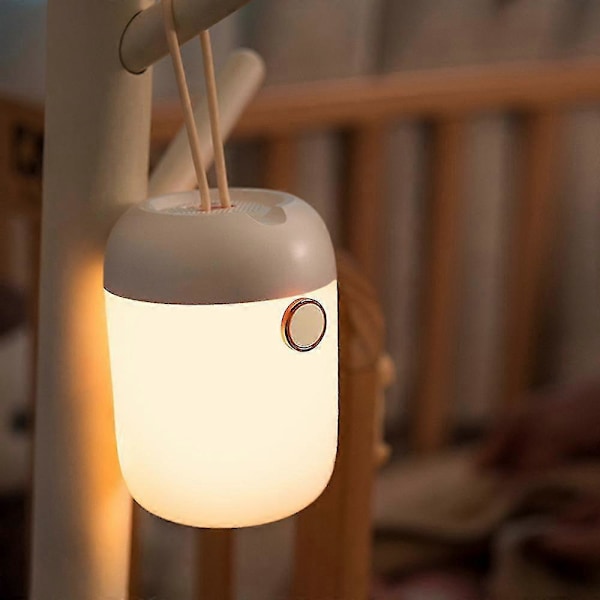 Natlampe til børn, Touch Control Genopladelig Baby Natlampe Farveskiftende Sengelampe, Børnelampe til amning Babygave
