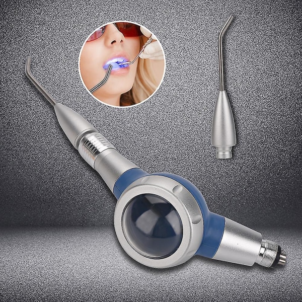 Dental Care Air Flow Tandrensning Polering Polisher Håndstykke 4 Hul Prophy Jet Enhed