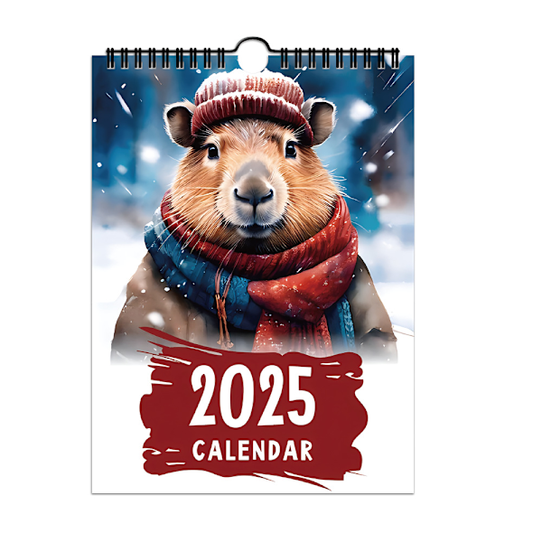 Kalender 2025 Nytårs kalender farve: stil31