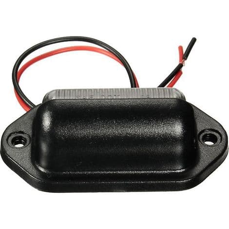 2 stk. lastbil bil 6LED lastbil nummerpladelys bus trailer baglygte sidelys 12-24V