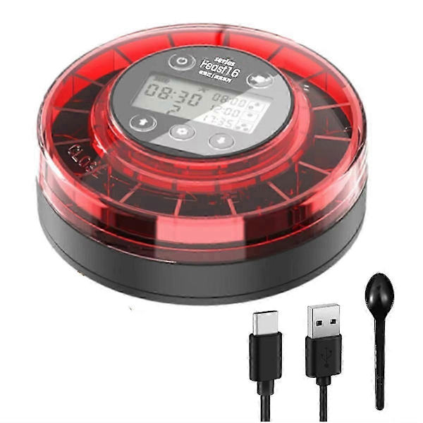 Akvarium Automatisk Fiskefoder Automatisk Foderdispenser