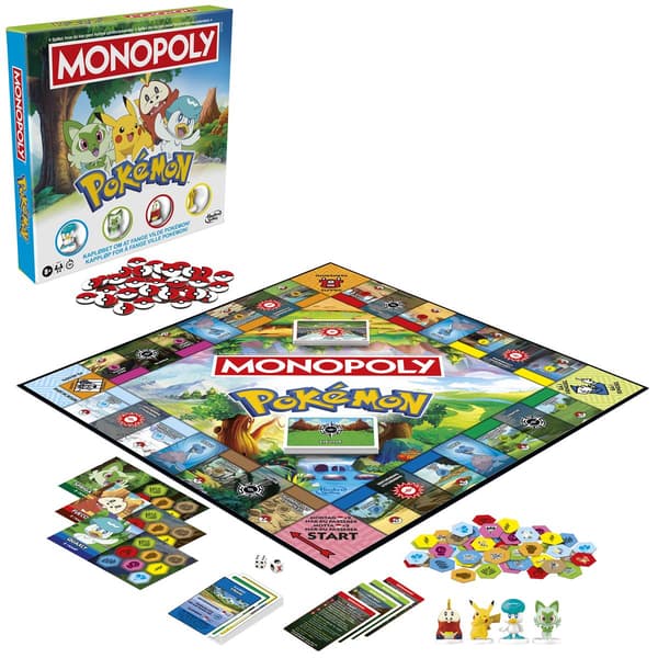 Brætspil Monopoly Pokemon (NO/DK)