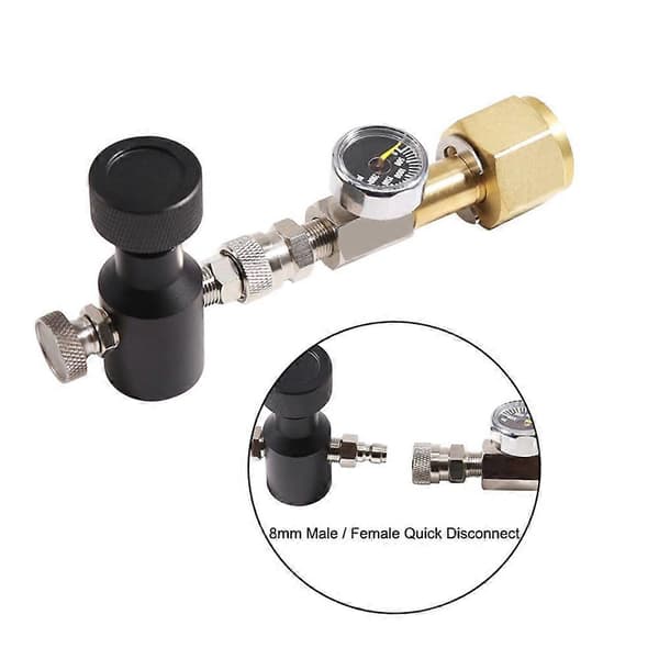 Ny adapter for påfylling av CO2-flasker, CGA320