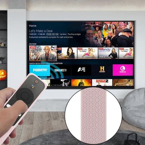 Vaskbart silikondeksel til Mi TV Stick 4K, fjernkontroll inkludert