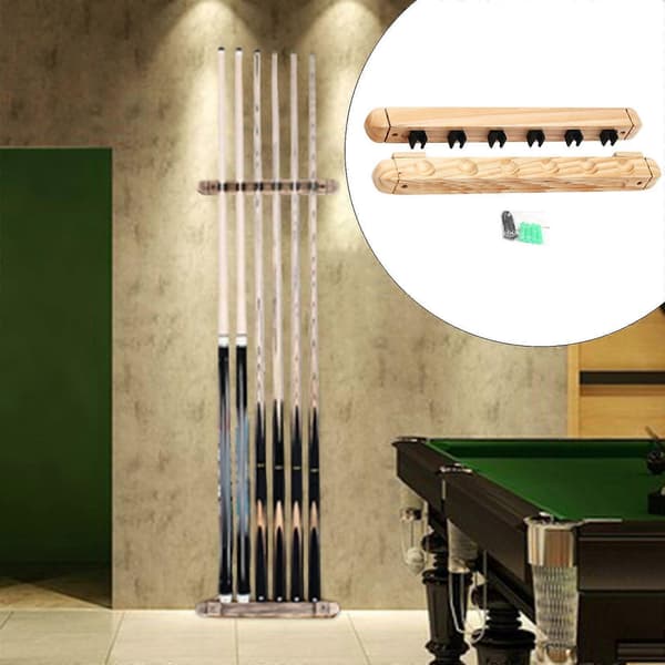 Billard Pool Kø Rack Billardkø Holder til Spillerum Billardklub