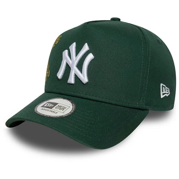 New Era E-Frame Snapback -lippis - SNAKE New York Yankees vihreä