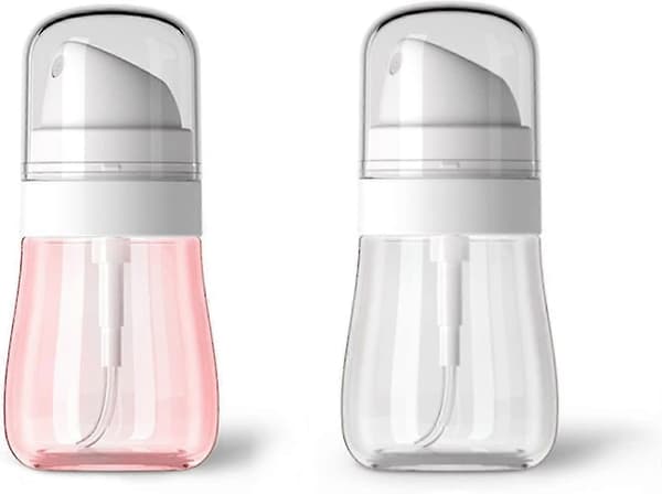 4 kpl Tyhjä Pullo, 50ml Mini S Pullot, d Pullot, Uudelleenkäytettävät Tyhjät Pullot, Sumu Tyhjä Kirkas Matkapullo -YoGu