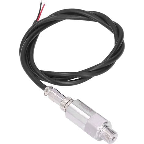 LEFOO tryktransmitter 0-16 bar, 4-20 mA udgang, 1/4 NPT fitting, T2000 luftfartsstik, høj præcision, universel