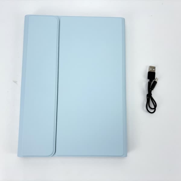Bluetooth-tangentbordsfodral för Samsung Galaxy Tab S9+ Blå