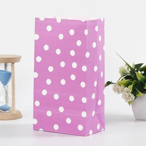 Prickiga presentpåsar i papper - Förpackning med 20 pappersgodispåsar, små presentpåsar, färgglada presentpåsar, DIY-presentpåse i papper för B