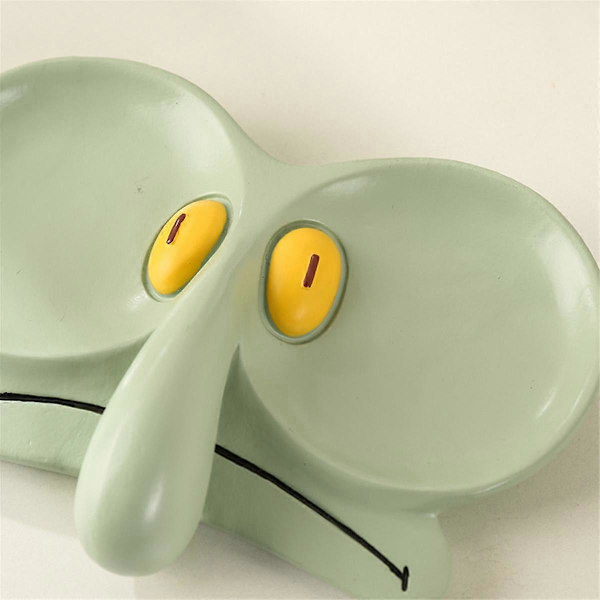 Sød Brilleholder Stativ til Skrivebord, Audit, Squidward Edition Sjove Solbriller Holder Stativ & Smykkebakke