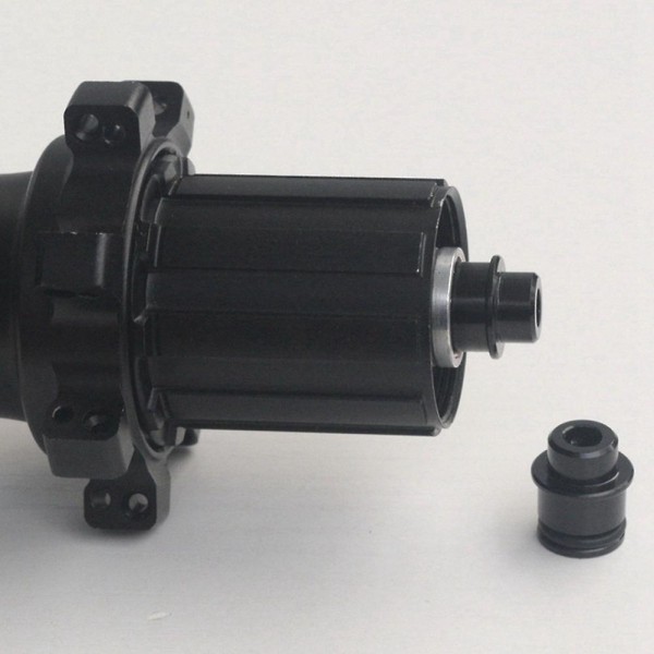 Cykelnav-adapter tønde 12 mm til M9 gennemgående akselnav til hurtigudløser for- og bagkonverteringsadapter E