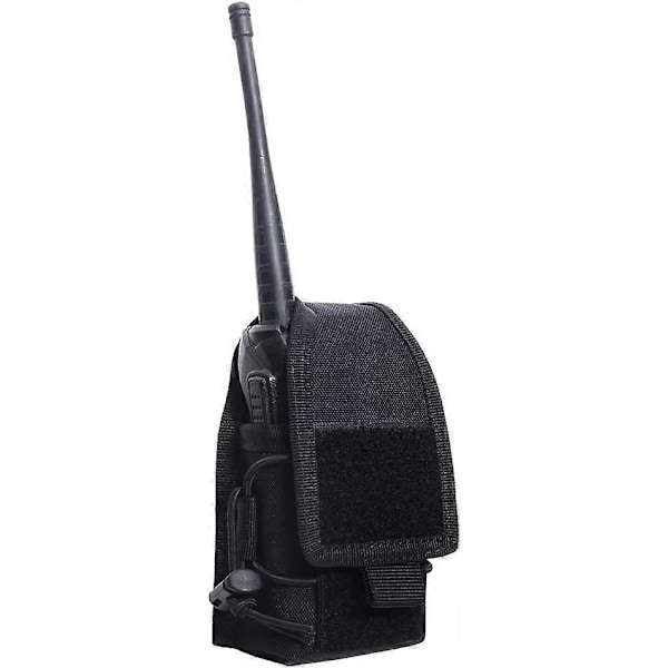Radiohållare Walkie Talkie Fodral för Arbetsbälte Radiohölster Intercom Väska Interfon Fodral