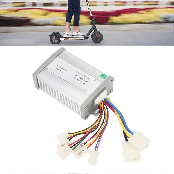 36V 1000W Elektrisk Controller Stabil Hastighed Responsiv Bremse Børstet Motor Controller til Elektriske Scootere YMQX)