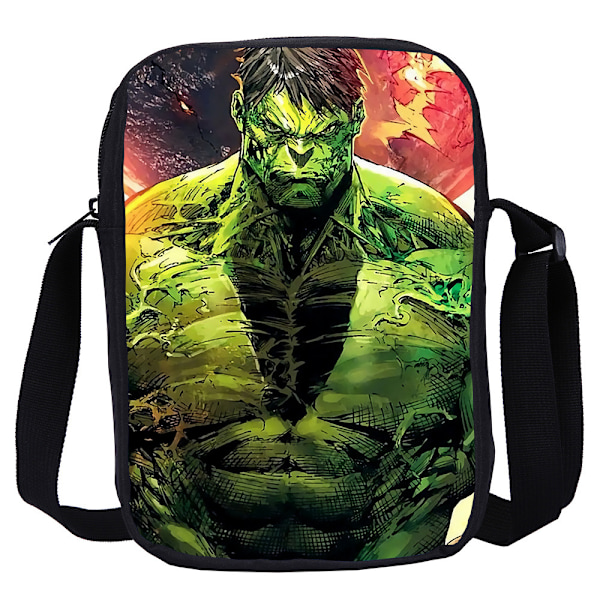 Hulk Matboks, Isolert Lunsjveske for Kvinner Menn Stor Matboksbeholder Gjenbrukbar Lekkasjesikker Veske-stil 4
