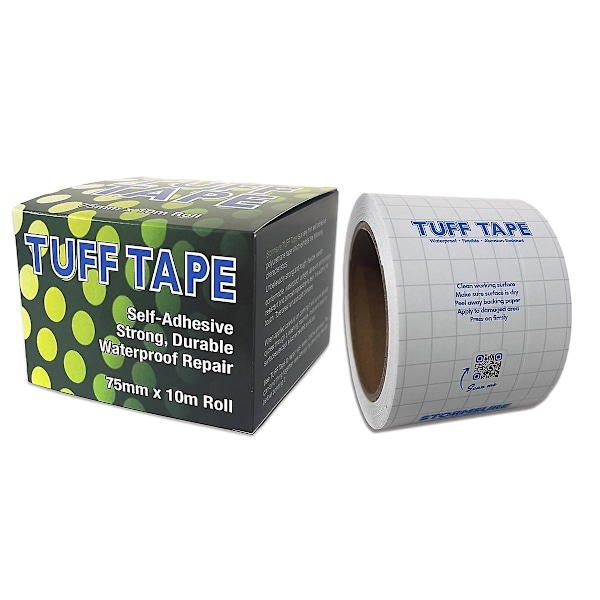 TUFF Tape Selvklæbende Vandtæt Reparationstape 10m x 75mm