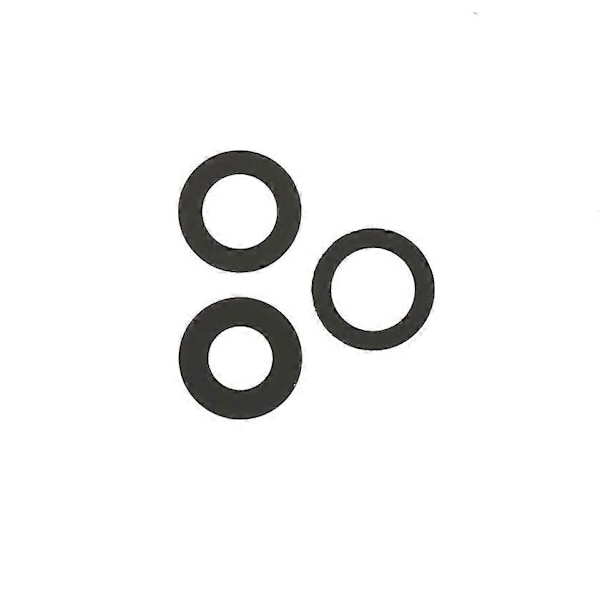 3 stk./sett Erstatning for bakre kameralinse deksel til iPhone 12 Pro Max 6,7 tommer