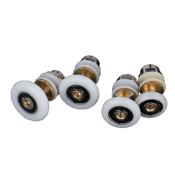 23mm Dusjdør Ruller 4stk For Baderom Glassskyvedør Trinser Hjul Ultra-stille